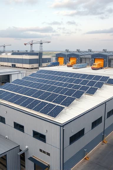 Commercial & industrial plants powered by captive solar
