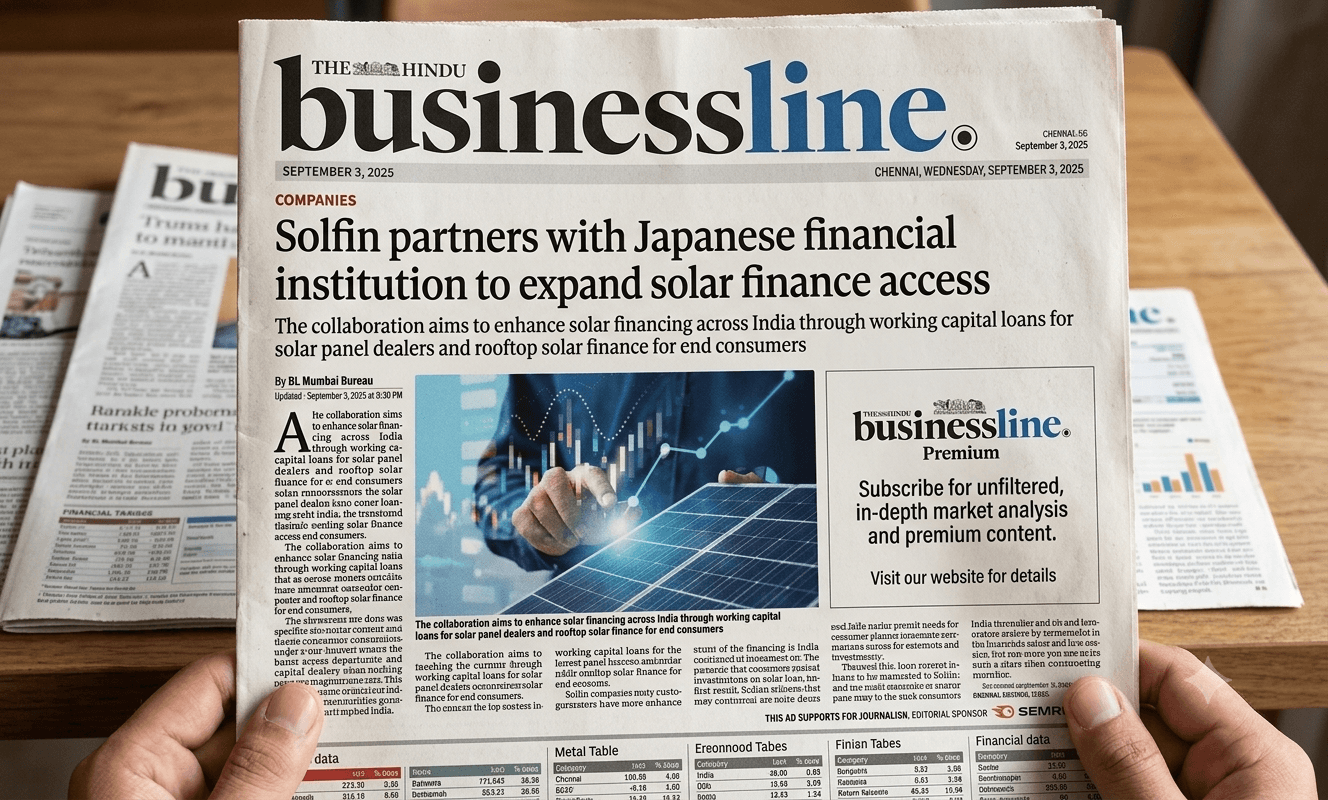 Solfin partners with Japanese financial institution to expand solar finance access