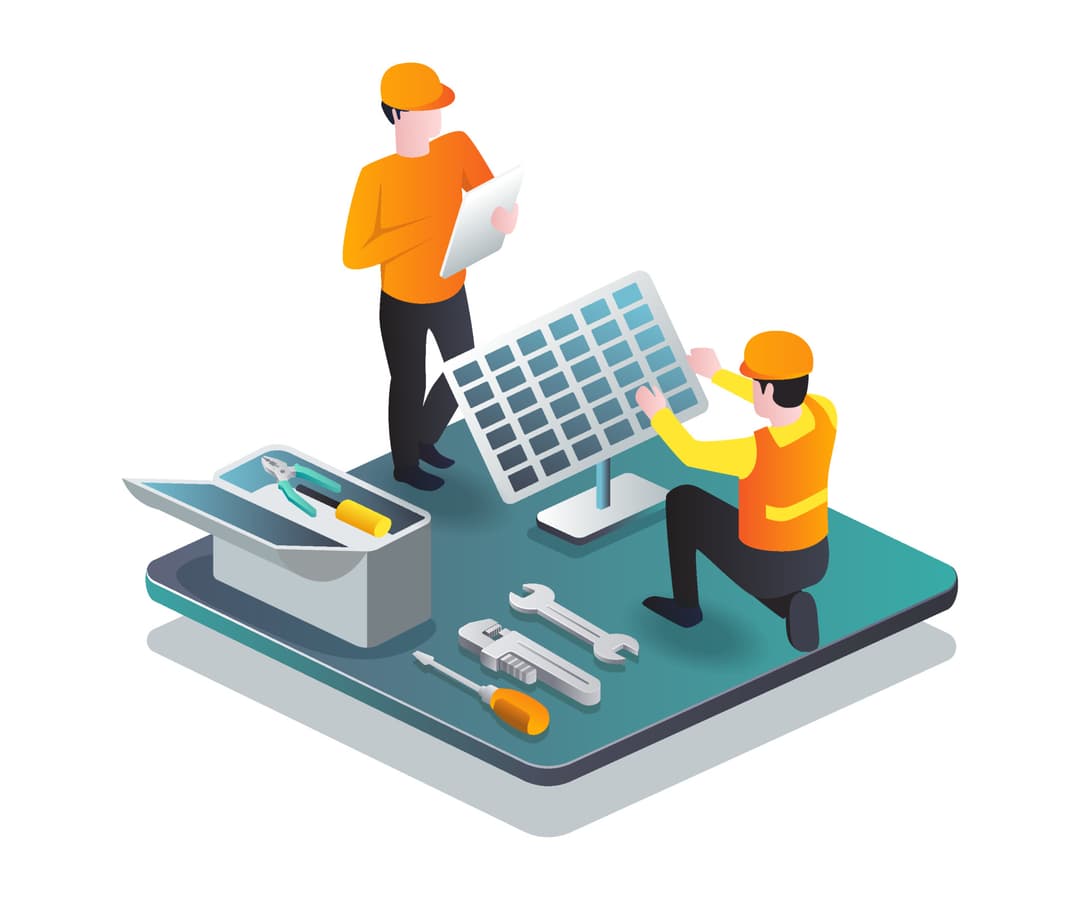 Solar EPC Illustration